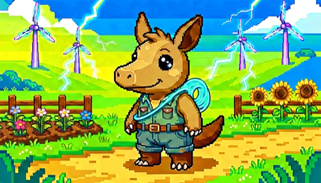 Sparkvark card art